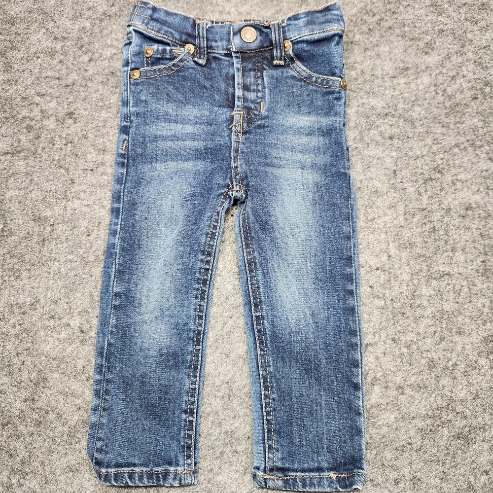 7 for All Mankind Infant Baby Girl Skinny Leg Stretch 5 Pocket Jeans 12 Months